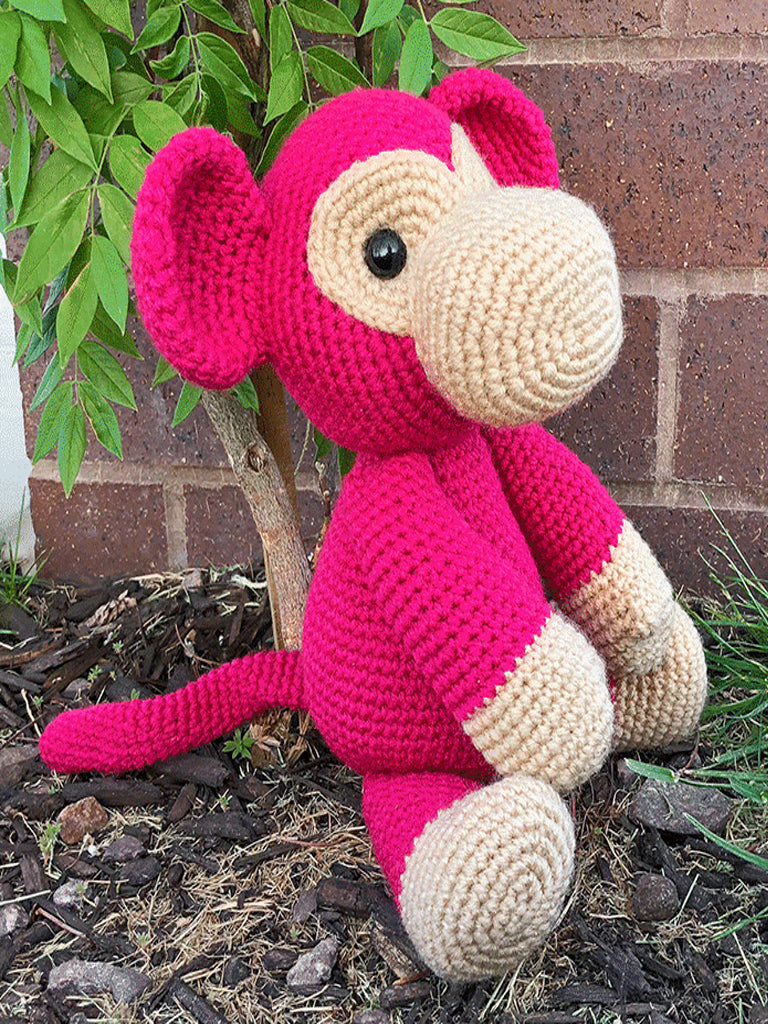 MINI MONKEY CROCHET PATTERN PDF DOWNLOAD